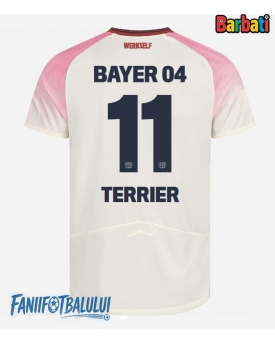 Bayer Leverkusen Martin Terrier #11 Tricou Fotbal Replică 2025-26 Barbati Deplasare